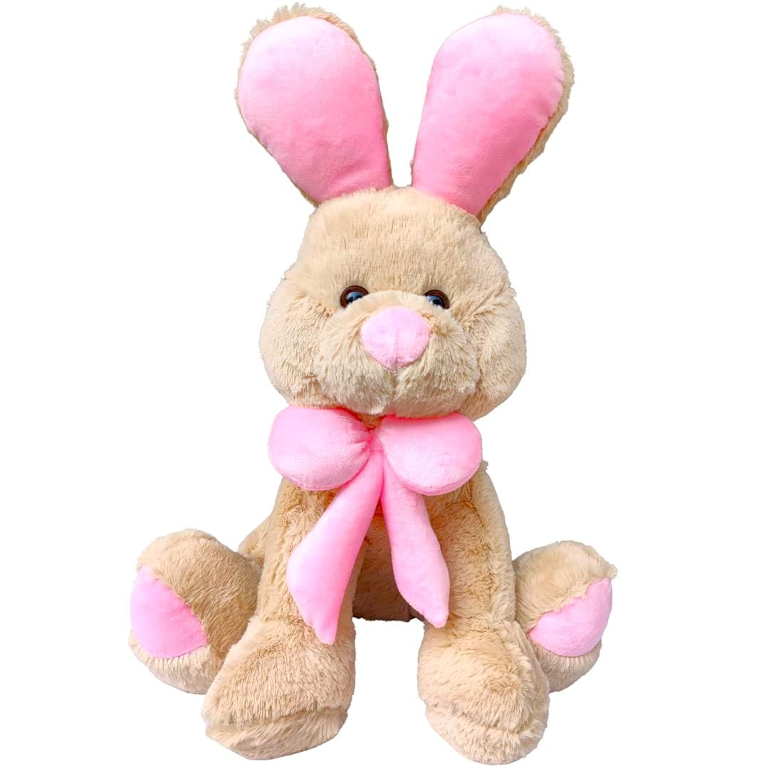 Toy Castle Plush Toy, Bunny, Cute Rabbit Sofa Toy, Easter Bunny Stuffed Animal Cute Rabbit Plushie Birthday Gift for Boys Girls (Medium)