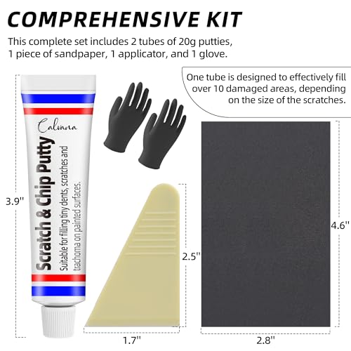 Calvana 2-Pack Car Body Filler