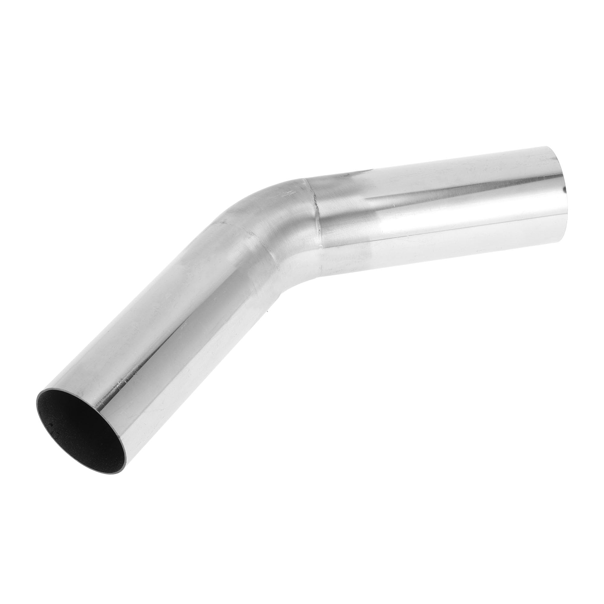 2Pcs 45 Degree Mandrel Bend Exhaust Pipes - 3" OD Stainless Steel For Custom Car DIY