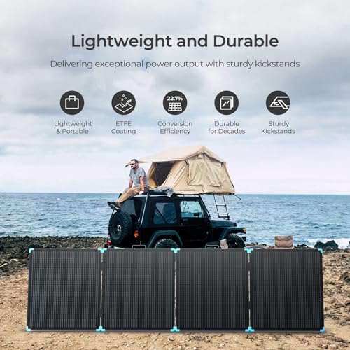 Renogy RSP400LSC 400W Lightweight Portable Solar Suitcase, Foldable Solar Panel thumb #1