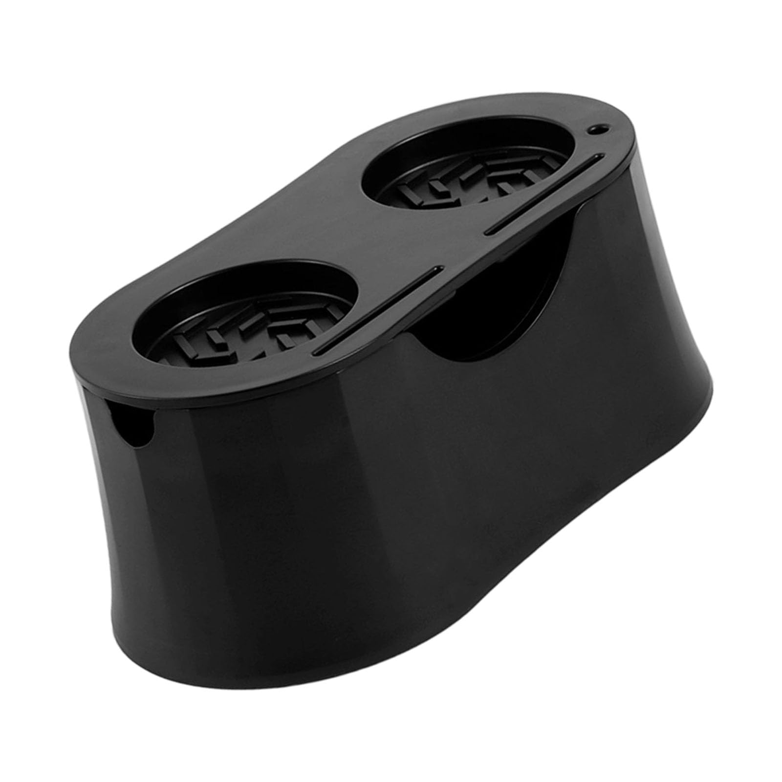 Hsioluted Professional Coffee Tap Box with Broadmouth Opening NonSlip Base Detachable Top Protect Dishwasher Safe Permanent ABS Substance Not Slip Coffee Addons Planner