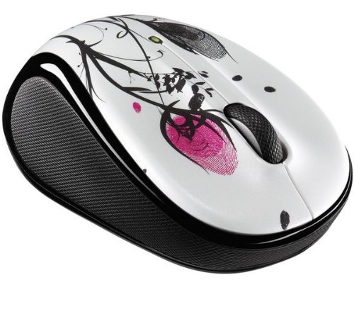 Preisvergleich Produktbild Drahtlose Maus M325 - Fingerprint flower
