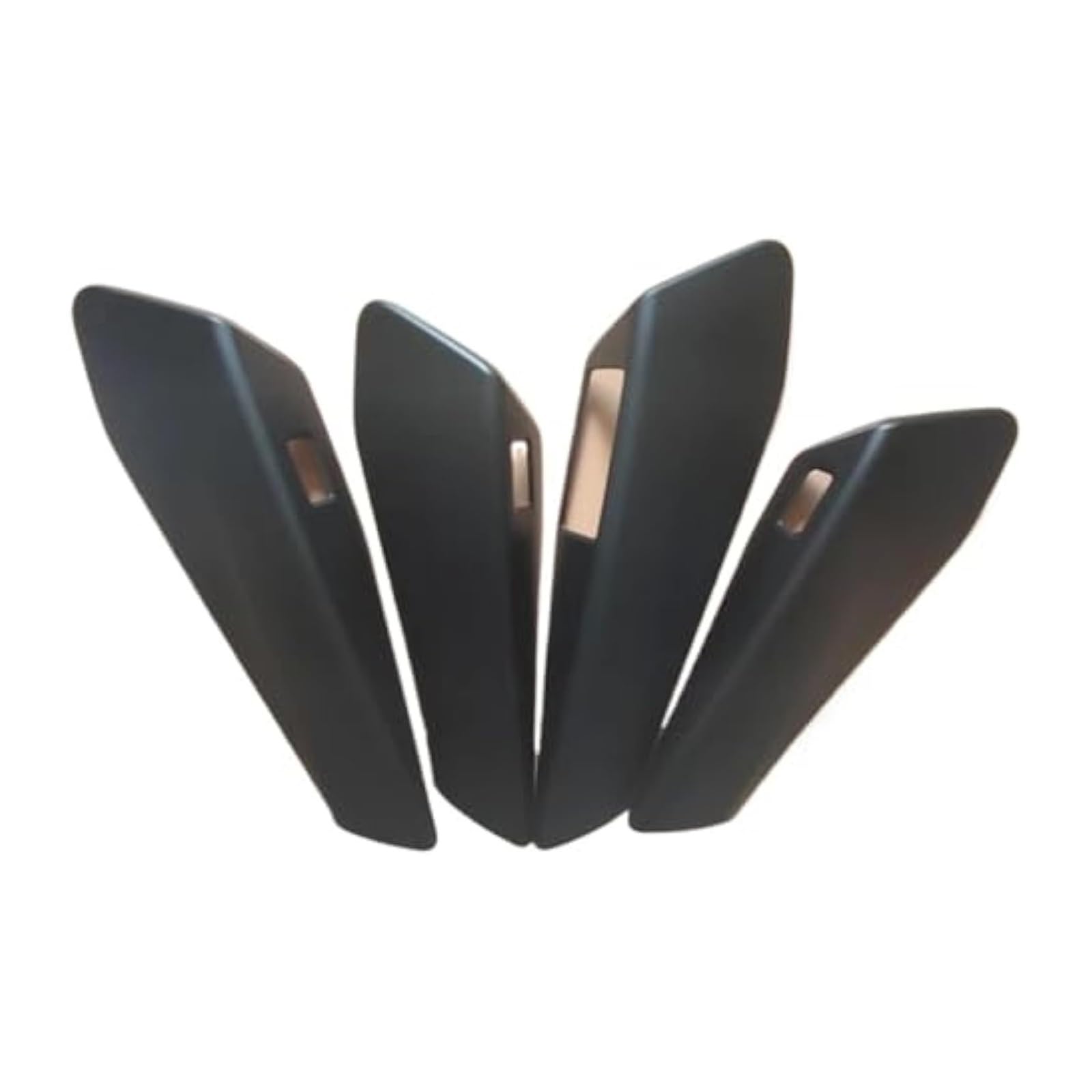 FANGZIQQ for VW ID.4 .3 RHD LHD Model Car Door Handle Armrest Trim Window Lift Panel Cover Protector Car Inner Door Handle(RHD Matt Black)