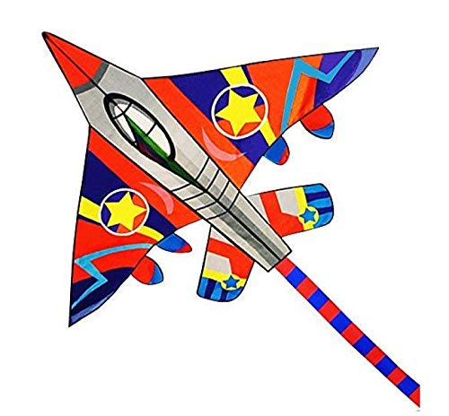 Drachen HUGE Fighter Plane Kite für Kinder und Erwachsene
