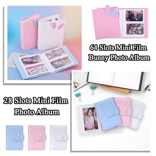 Funda protectora para cámara Fujifilm Mini 12 11 9 8 rosa miniatura 3