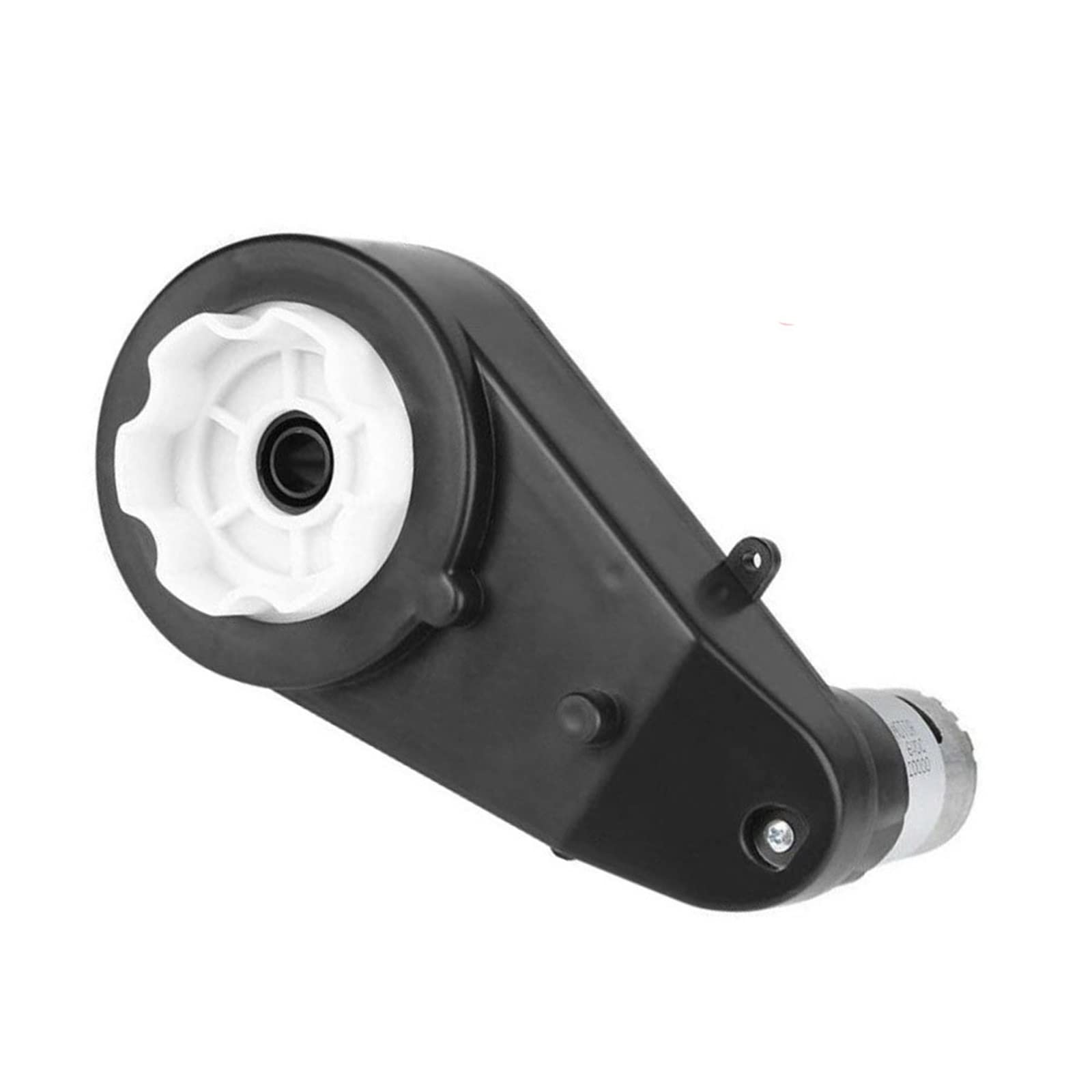 Gleichstrommotor, Elektrischer Getriebemotor RS550 RS390 12 V 12000–30000 U/min Mehrere Größen Schwarz(RS390 12V 20000RPM)