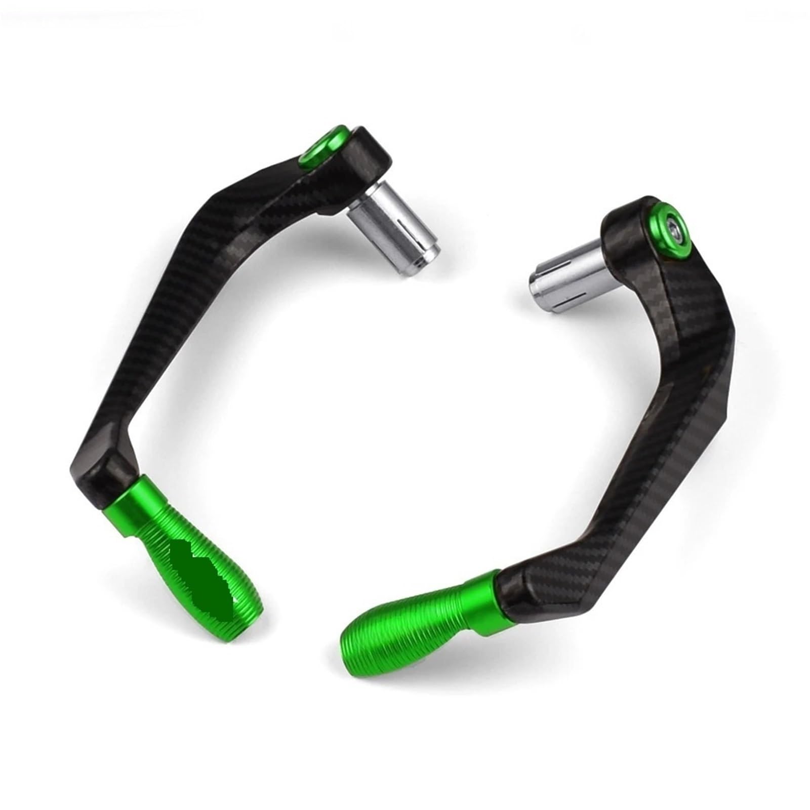 Cqjjxkyc Green Motorcycle Brake Protector Fit For Fzx 150 250 700 750 Fzx700 Fzx750 Handlebar Grip Brake Clutch Levers Guard Protector Handguard(Green)