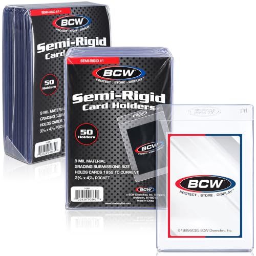 BCW Semi-Rigid Card Holder