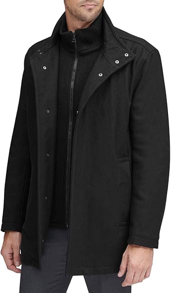 Andrew marc coyle inset bib car coat Clearance