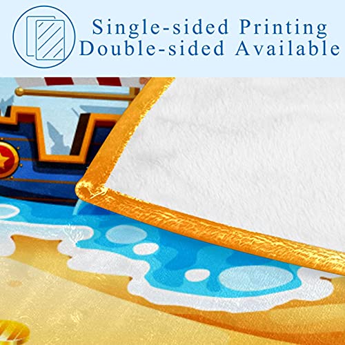 Couverture chaude lit enfant pirate pour stopper le froid en camping
