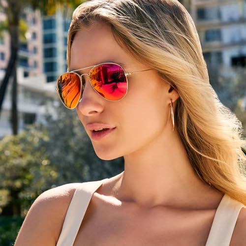 DIFF Cruz Designer retro styled aviator sunglasses for men and women UV400 Protection4