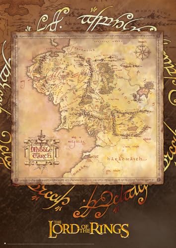 Schmidt | The Lord of the Rings: Middle Earth (1,000 Pieces) | Jigsaw Puzzle | Ages 14+ | 1+ Players