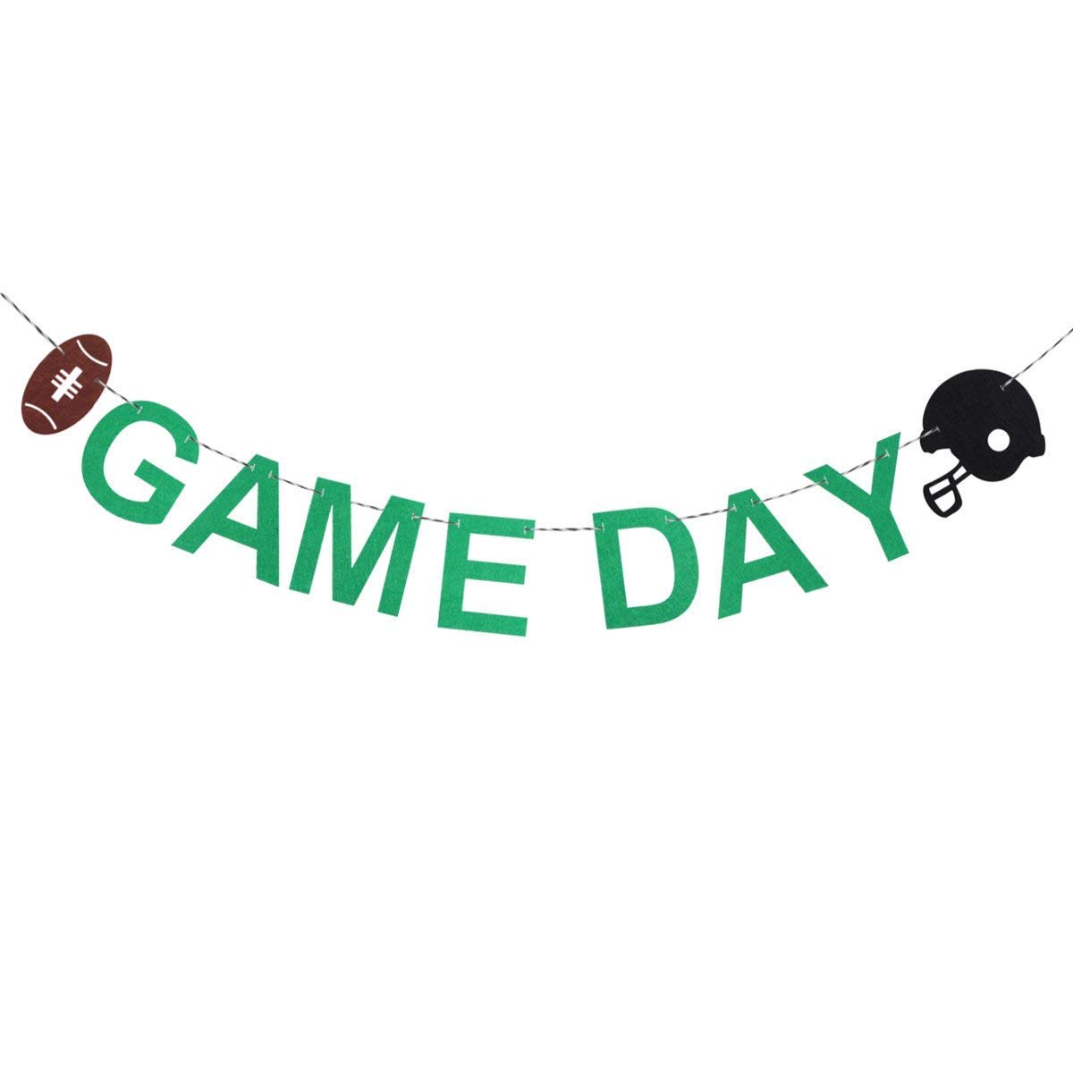 BinaryABC Game Day Banners,Football Game Day Decorations,Sport Game Day Party Supplies