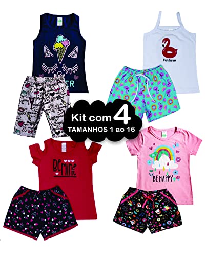 Kit de roupas de crianças