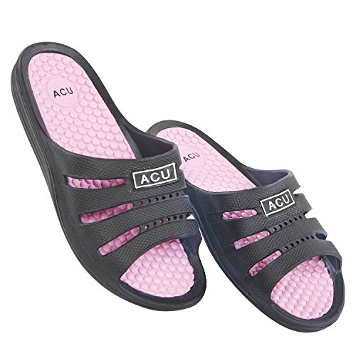 Massaging Comfort Slides Ladies, Size 10