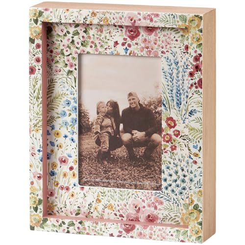 Primitives by Kathy Mixed Florals Inset Box Frame