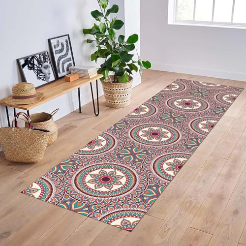Tapis de passage avec dos caoutchouc moquette multicolore 120x900cm - 6