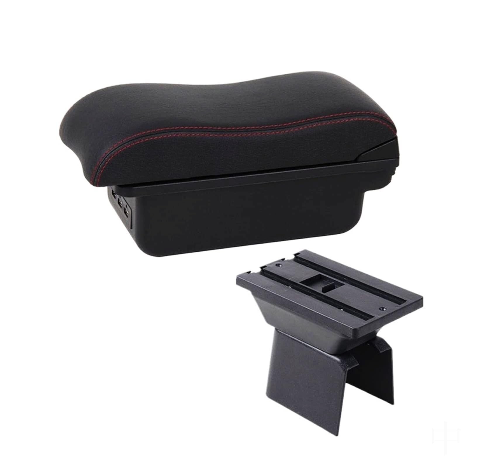 NVCPHGEDEK Car Armrest Storage Box For For Fusion 2002-2012 Car Armrest Center Storage For Box with USB