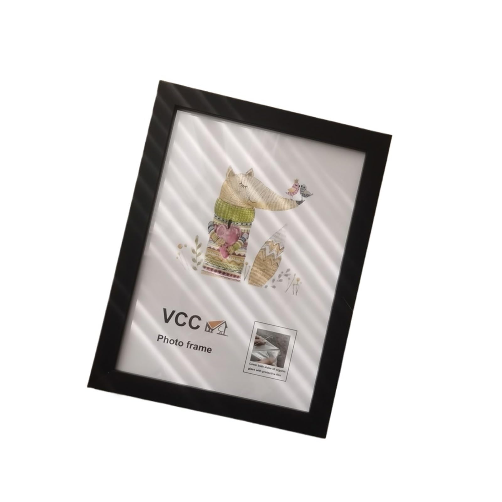 Picture Frames Wood Picture Frame 10X15/15X20/20X25cm Living Decor A4 Honors Certificate Document Photo for Wall Hanging Desktop(Black,A4 21X30cm)