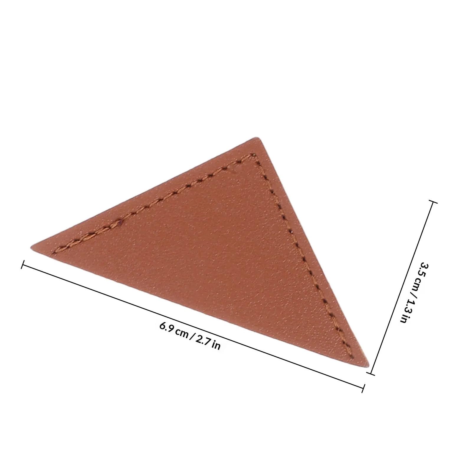 Marcapáginas De Esquina Marcadores triangulares
