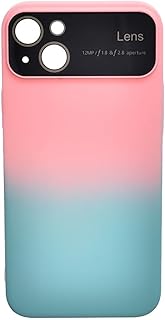 Silicone Back Phone Protection Cover With Amazing Design And Safety Edges For Iphone 14 Plus - Multi Color