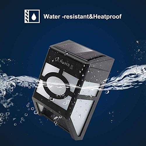 Derlights Solar Wall Lights Outdoor, Waterproof Solar Fence Light For Landscape Garden Yard Lawn Fence Deck Roof Lighting Decoration (4Pcs) #TOP5