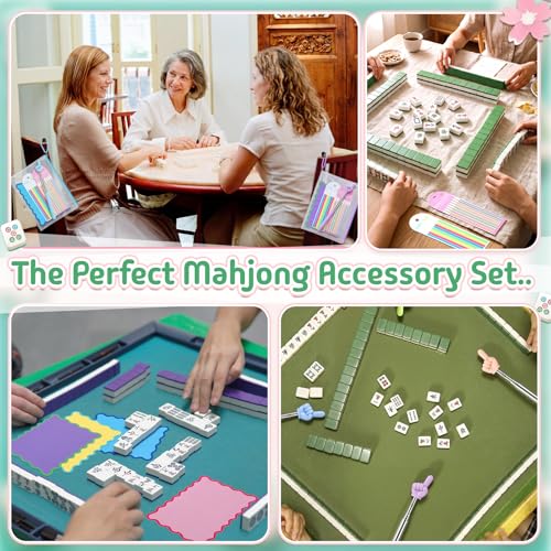 Set Accesorios para Mahjong 14 Piezas miniatura 4