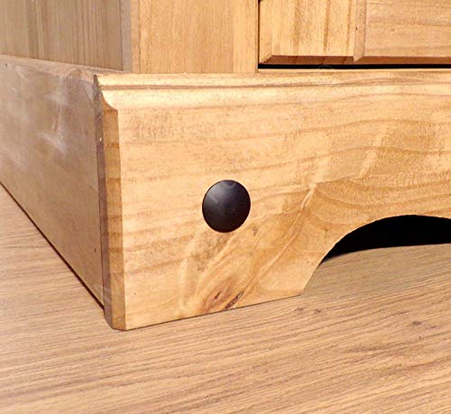 Mercers Furniture Trade Corona Low Sideboard Light Fiesta Wax - Image 8