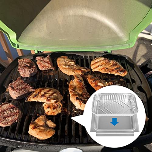 Image of Uniflasy 80346 Catch Pan for Weber Q1200 Q1000 Grill Grease Drip Pan