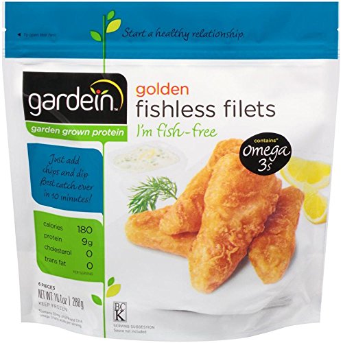 Gardein Golden Fishless Filets, 10.1 Ounce -- 8 per case.
