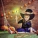 Zonon 12 Pieces Witch Broom Pencils Witch Party Favors Party Supplies for Kids Teens Adults Classroom Supplies