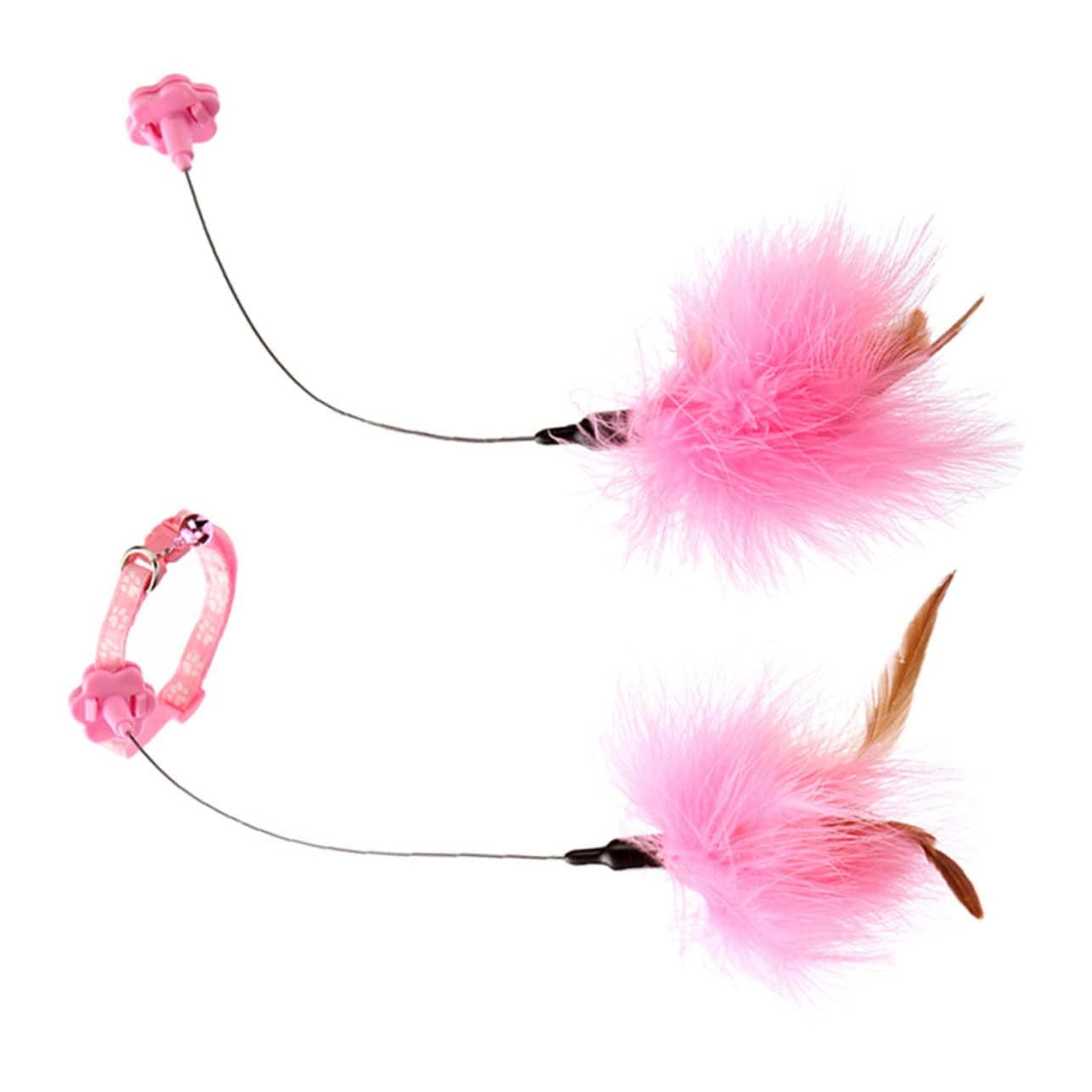 IMIKEYA 2Pièces à Interactive pour Chat avec Accessoires pour Intérieur Résistante et Durable pour Divertissement de Votre