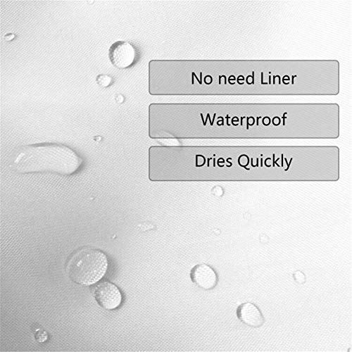 Merchr Fall Thanksgiving Shower Curtain, Autumn Sunflower Pumpkin Harvest Vintage Rustic Farmhouse Bathroom Waterproof Fabric Shower Curtain With 12 Hooks Set, 71 X 71 Inches #TOP3