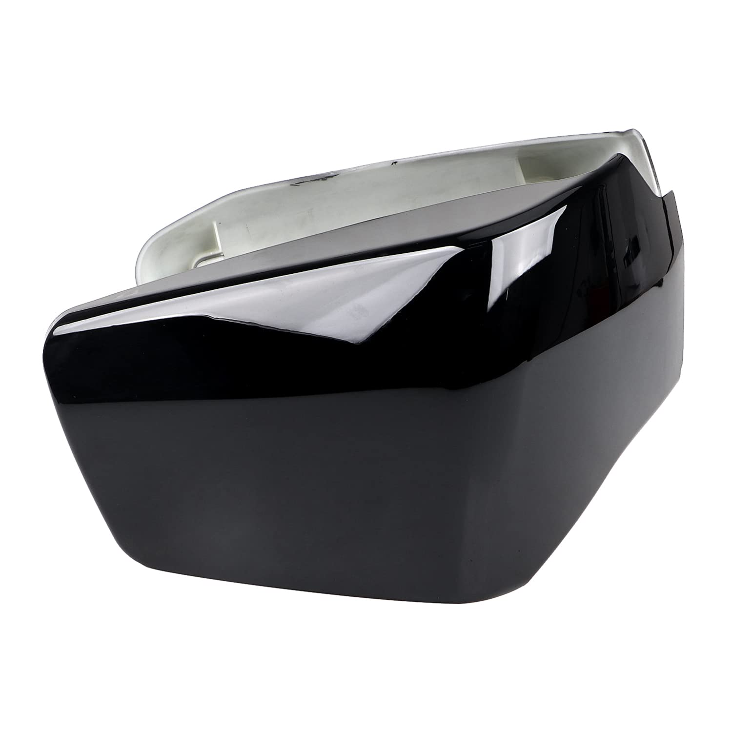 YDLMT Gloss/Vivid Black Motorcycle Fairing Battery Side Cover Panels for Honda Shadow Spirit 750 VT750 2004-2013, Shadow Aero VT400 2004-2011