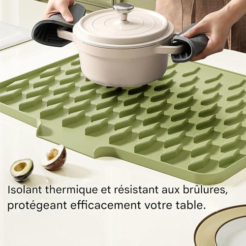 Estera de secado de vajilla ideal para mantener ordenado el lavabo o la ducha Appar 7