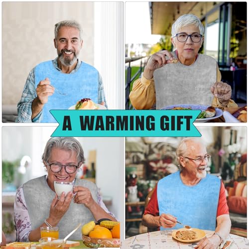 Lunluarai Adult Bibs For Men And Women 4 Packs thumb #5