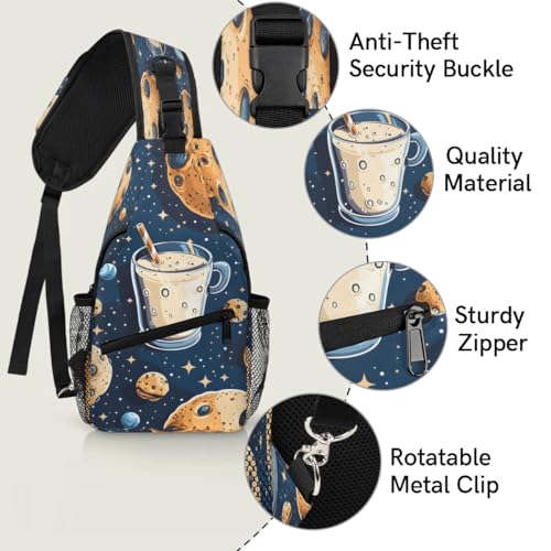 Bolso tipo Sling para mujeres y hombres unisex miniatura 3