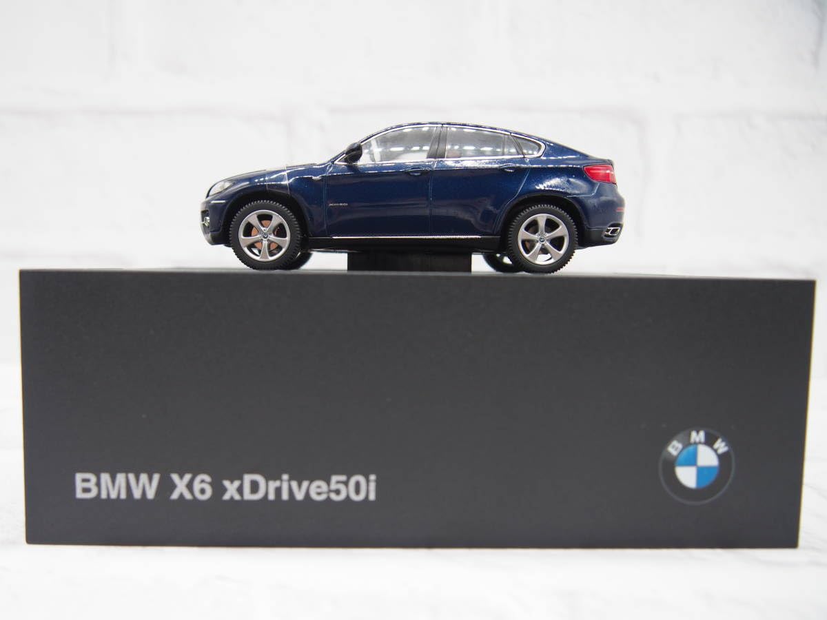 Amazon | ミニカー 1/43 BMW X6 xDrive 50i ブルー 青