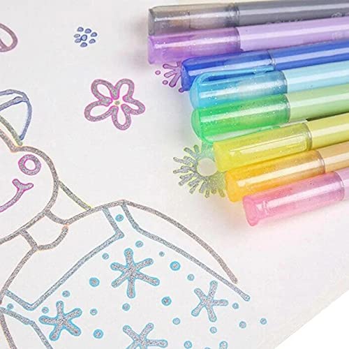 Bomoya 8/12 stks Marker Pen voor Highlight Schrijven Notities Tekening DIY Art Projecten Artistieke Creatie en Decoratie… - Afbeelding 4