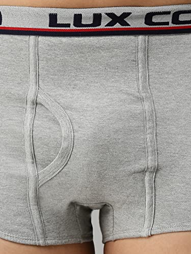 Image of Lux Cozi Bigshot Men's Cotton Semi Long Trunk (Pack of 3)