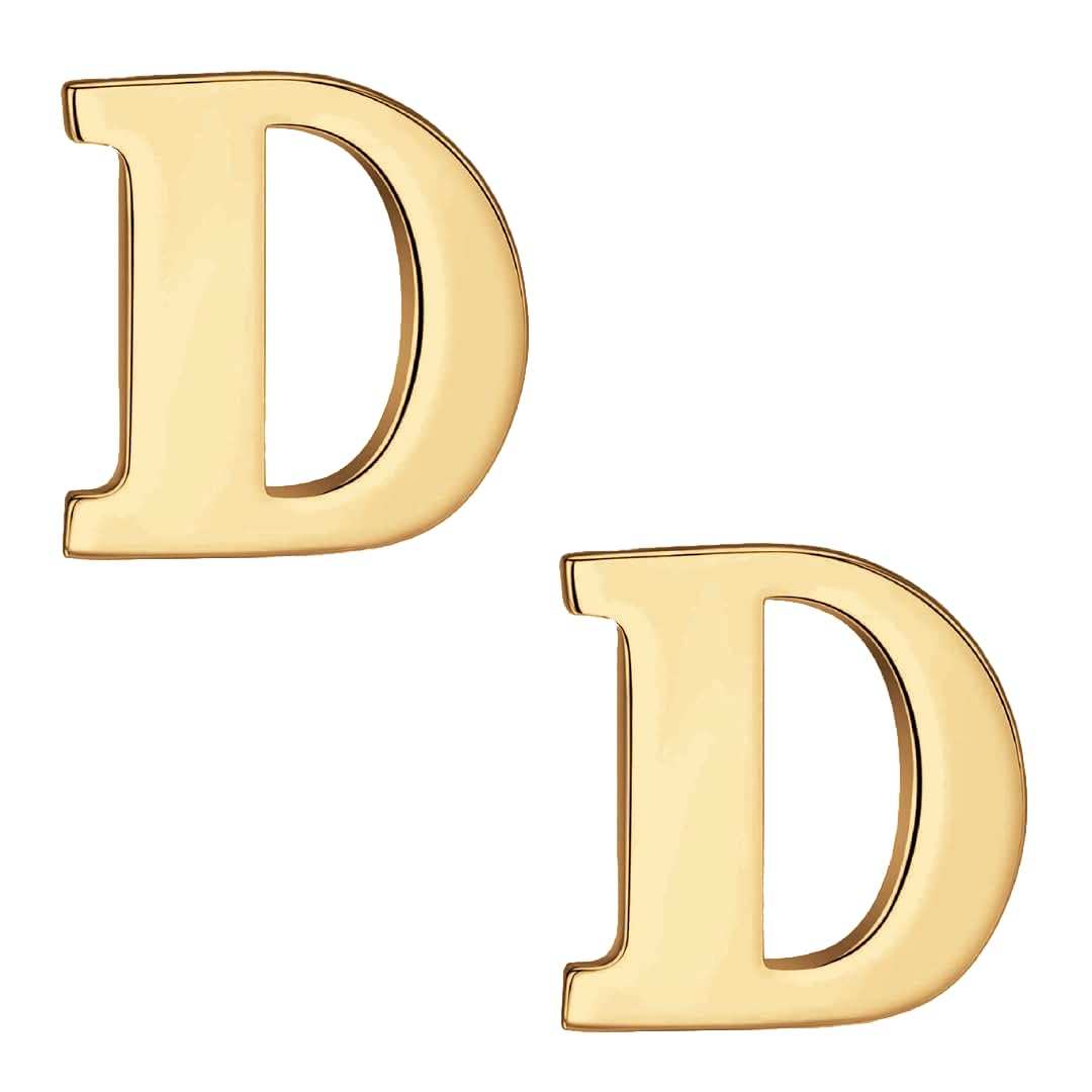FURE D Initial Metal Collar Pins (Golden) for Men and Women - Set of 2 (B0CPBBD4S7) Amazon Price History, Amazon Price Tracker