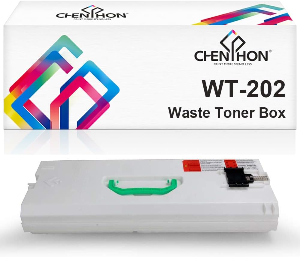 Compatible WT-202 Waste Toner Container Box Use for GPR53 GPR55 imageRUNNER Advance C3320 C3325 C3330 C3520 C3525 C3530 C5535 C5540 C5550 C5560 Printer, 1-Pack