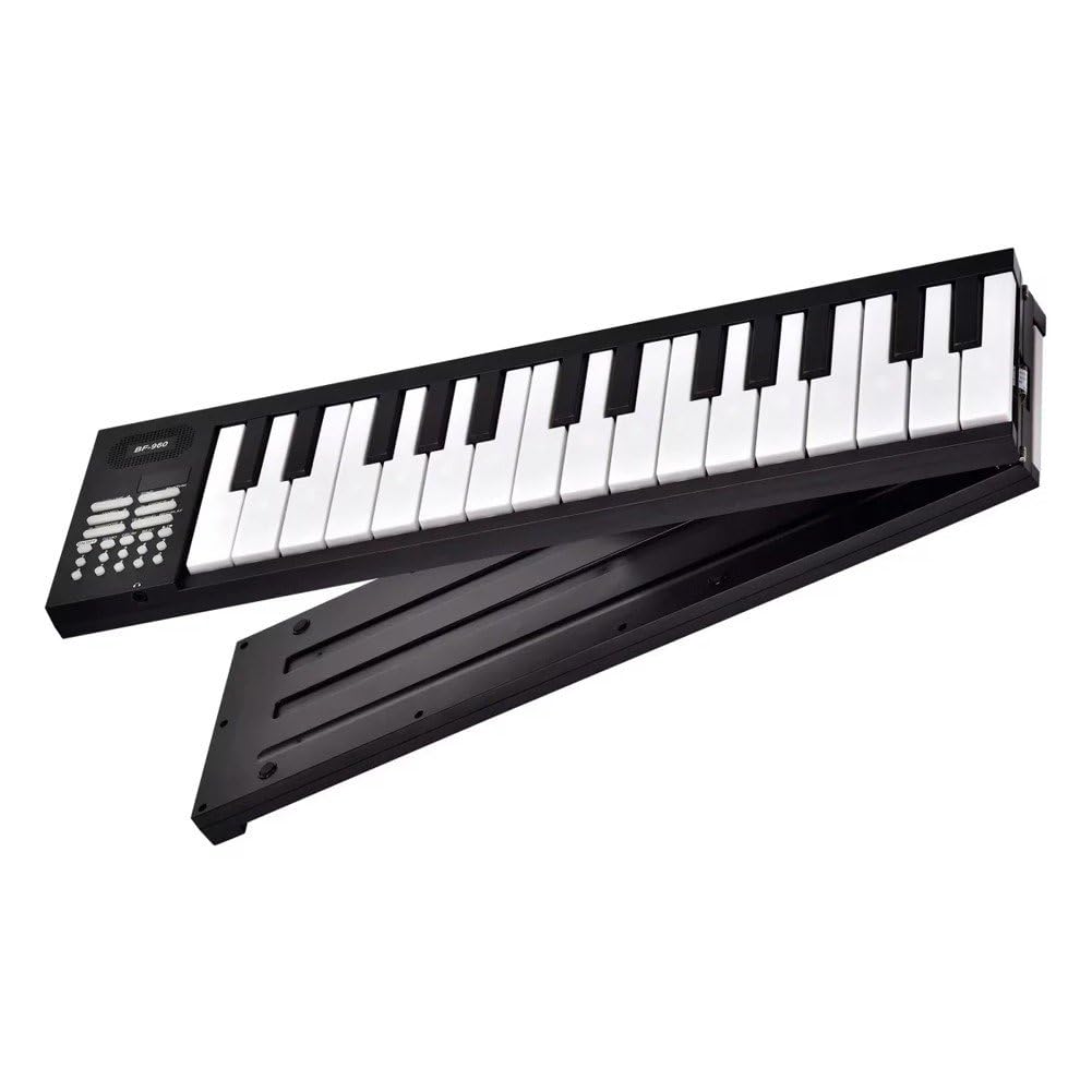 Pianoforte Con Tastiera Pieghevole a 61 Tasti Per Principianti - Pianoforte Elettronico Portatile Con Borsa Per Il Trasporto, Tastiera Pieghevole E Leggera Per Adulti, Viaggi E Apprendimento a Casa