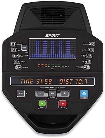 2346276 Bike Recumbent Spirit Fitness sold indivdually sold as Individually Pt# CR800 by Spirit Fitness