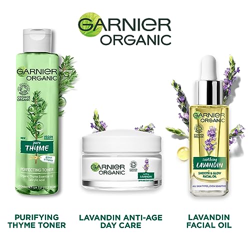 Garnier Organic Thyme Purifying and Perfecting Toner for Combination and Oily Skin, Enriched With Salicylic Acid 150 ml (Packaging may vary) - Image 5