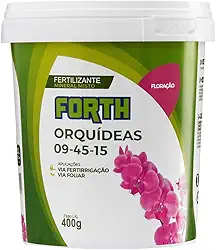 Fertilizante Adubo Forth Peters Floração 09-45-15 400 Gr- Balde