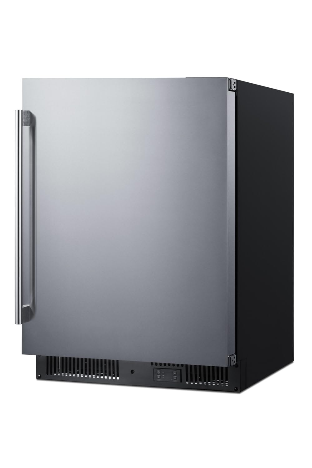 Summit Appliance Alfz53css 24" Wide Built-In All-Freezer, ADA Compliant, Stainless Steel, 3.7 Cu.Ft Capacity, Digital Thermostat, High Temperature Alarm, Recessed LED Light, Factory Installed Lock on Fridge.com - View 5