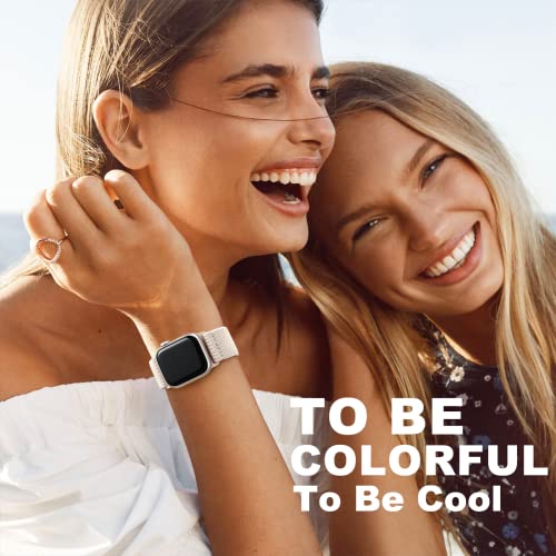 Oielai Solo Loop Straps Compatible with Apple Watch Strap 38mm 40mm 41mm 42mm - Image 3