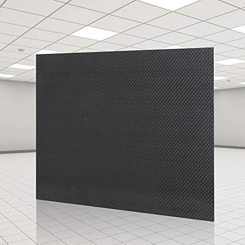Piatto in Fibra di Carbonio, Materiale Foglio di Pannello in Fibra di Carbonio Twill di Alta Durezza con Superficie Luminosa(200 * 300 * 1.5mm)