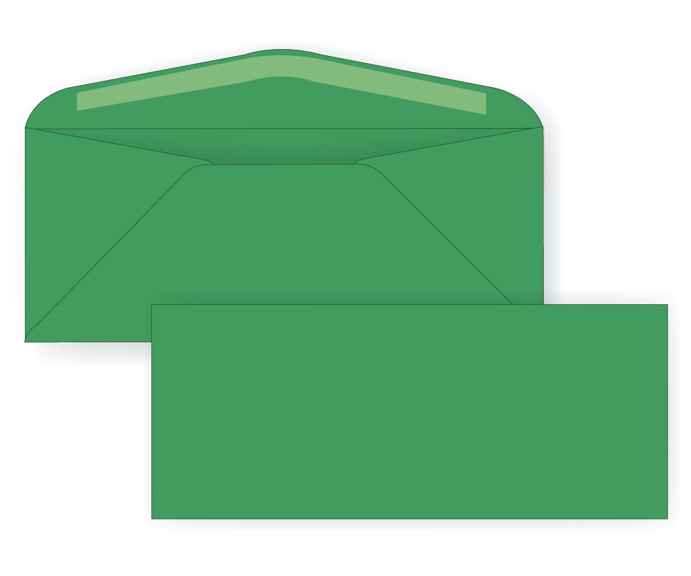 Limited Papers (TM) #10 Regular Envelope – Astrobright – 24# Gamma Green (4 1/8